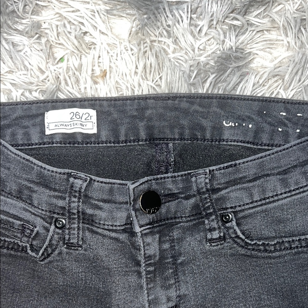 Gray Skinny Jeans - Picture 2 of 3